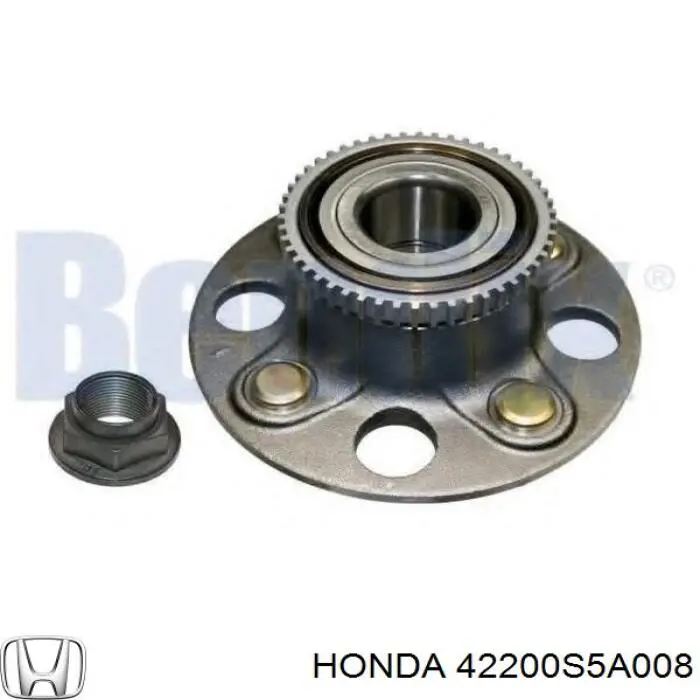 42200S5A008 Honda cubo de rueda trasero