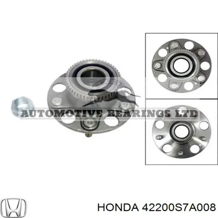 Comprar 42200S7A008 Honda Cubo de rueda, Eje trasero
