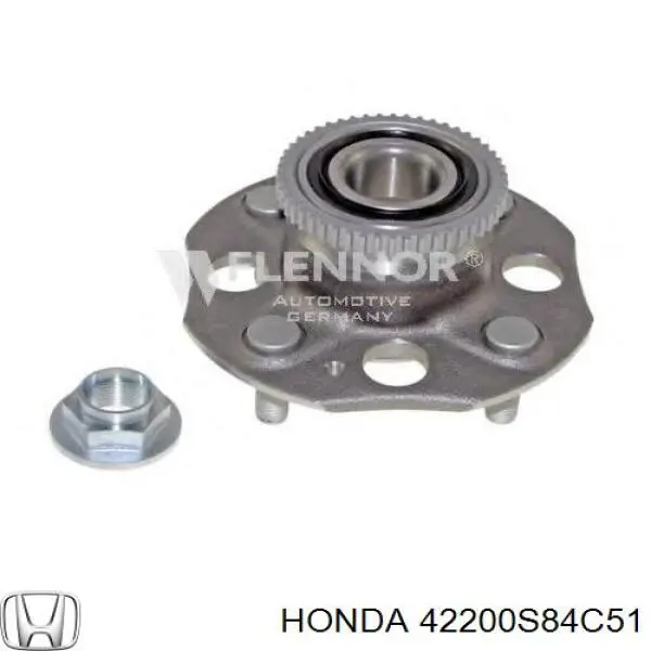 42200S84C51 Honda cubo de rueda trasero