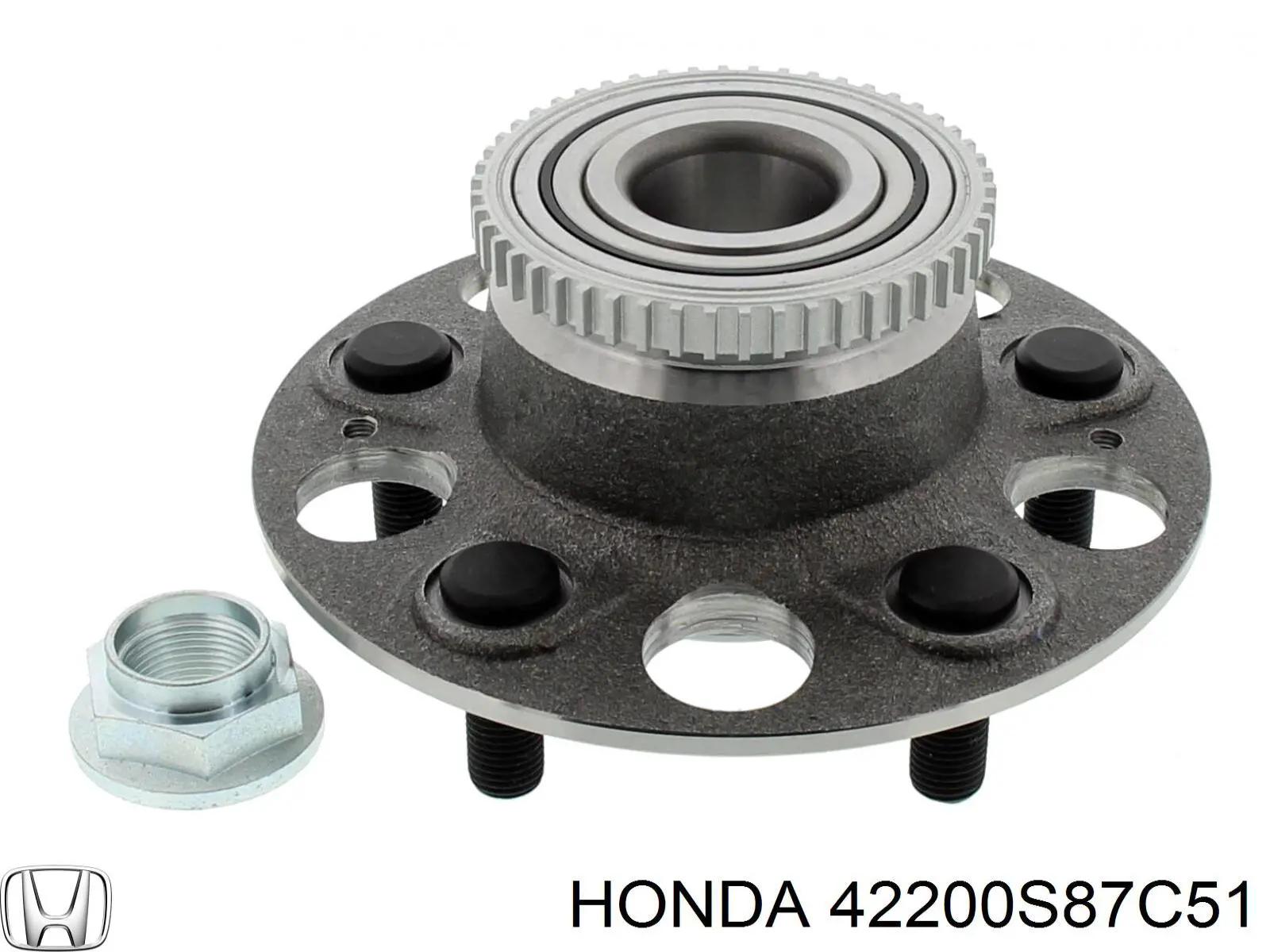 42200S87C51 Honda cubo de rueda trasero