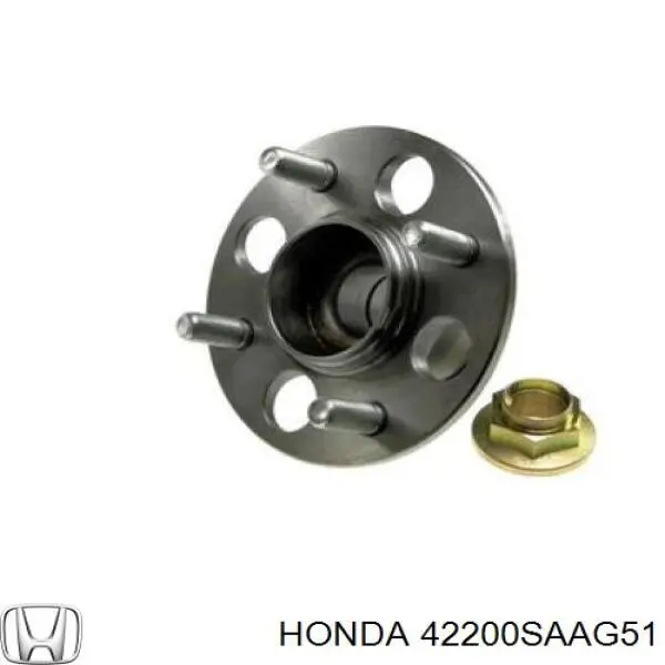 Buje de rueda Honda 42200SAAG51 precio, desde 42,32 EUR