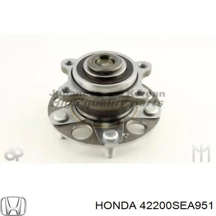 Cubo de rueda trasero 42200SEA951 Honda