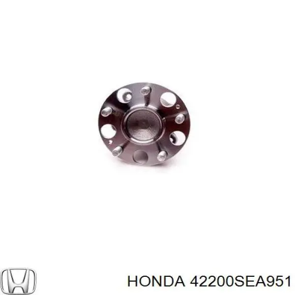 42200SEA951 Honda cubo de rueda trasero