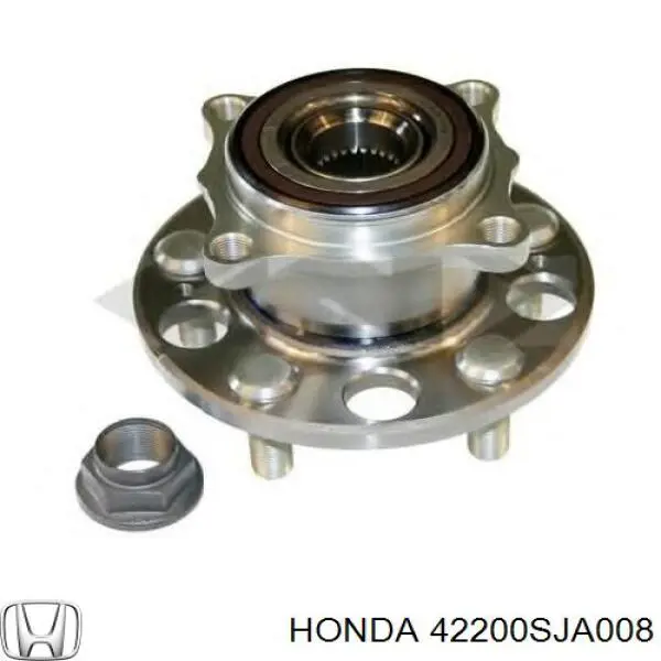 42200SJA008 Honda Buje de rueda trasero