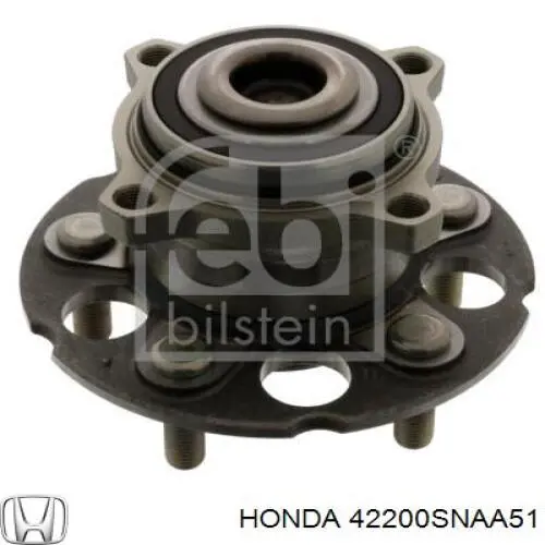 Cubo de rueda trasero 42200SNAA51 Honda