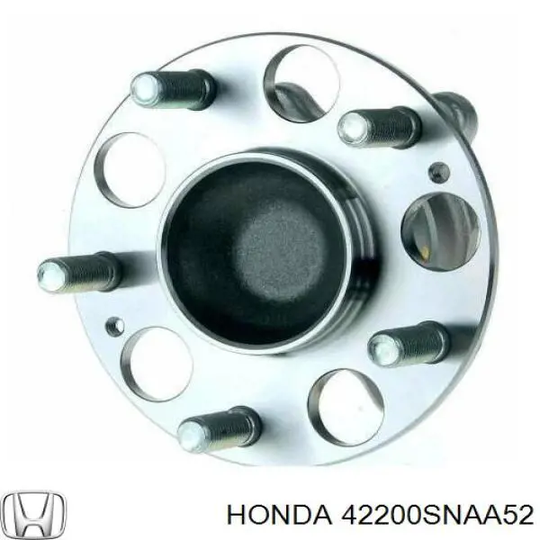 42200SNAA52 Honda cubo de rueda trasero