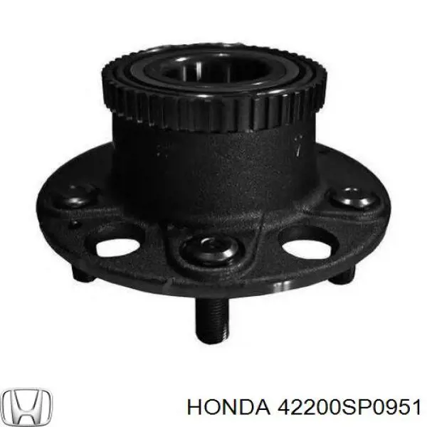 42200SP0951 Honda cubo de rueda trasero