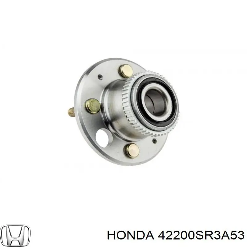 Cubo de rueda trasero 42200SR3A53 Honda
