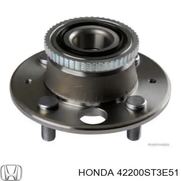 42200ST3E51 Honda cubo de rueda trasero