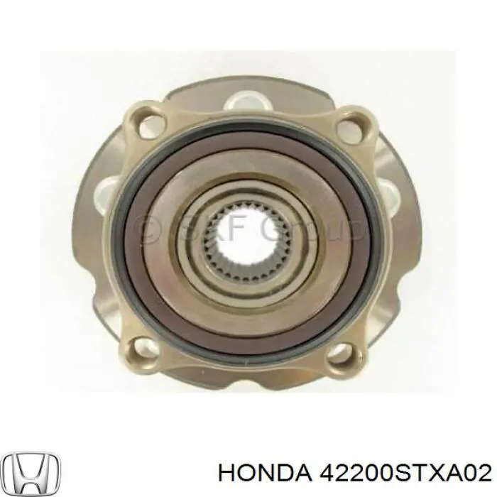 42200STXA02 Honda cubo de rueda trasero
