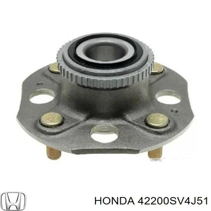 42200SV4J51 Honda cubo de rueda trasero