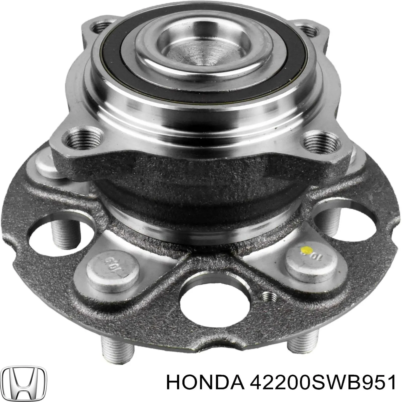 42200SWB951 Honda cubo de rueda trasero