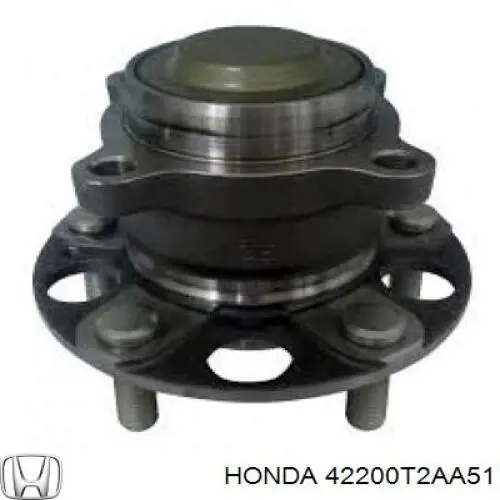 42200T2AA51 Honda cubo de rueda trasero