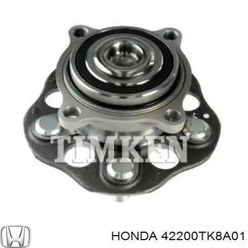 42200TK8A01 Honda cubo de rueda trasero