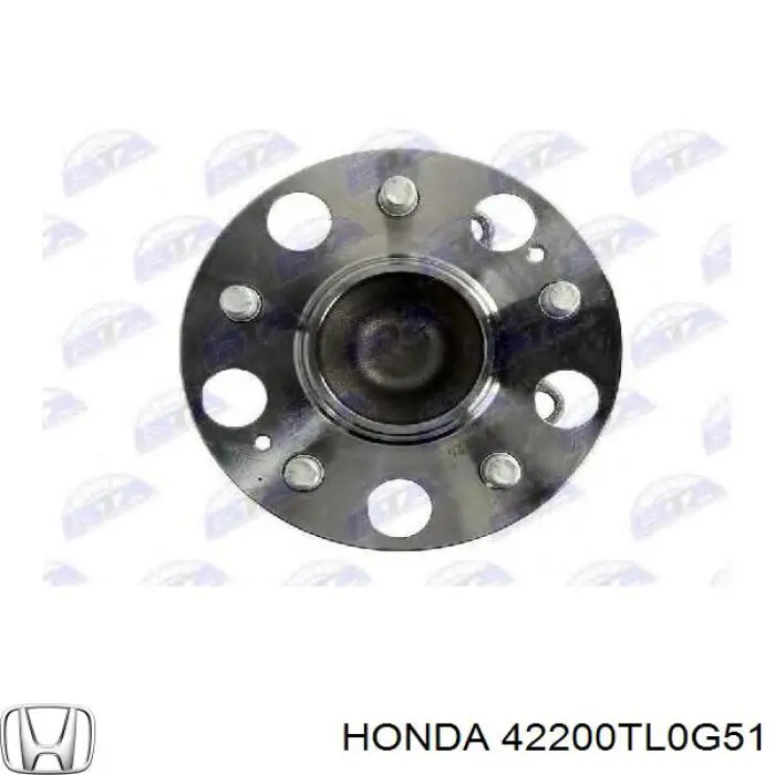 Comprar 42200TL0G51 Honda Cubo de rueda, Eje trasero