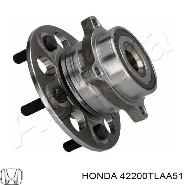 Cubo de rueda, Eje trasero Honda CR-V 5 (RW)