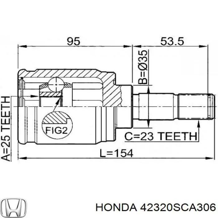 42320SCA306 Honda