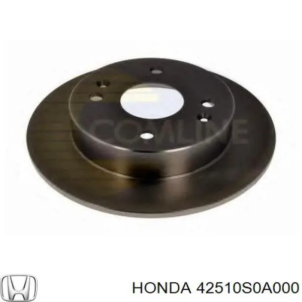 42510S0A000 Honda disco de freno trasero