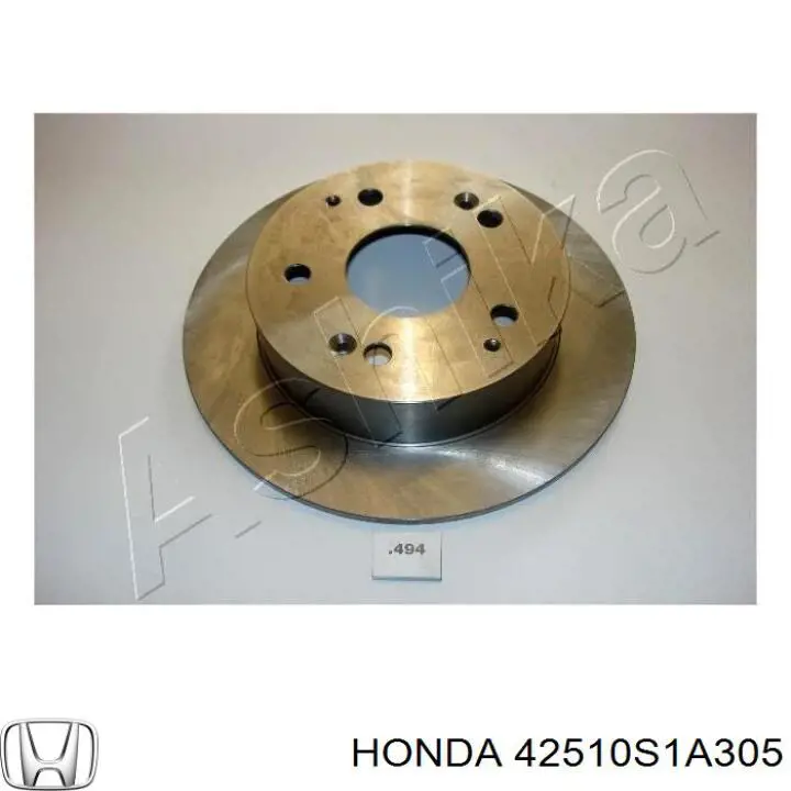 42510S1A305 Honda disco de freno trasero