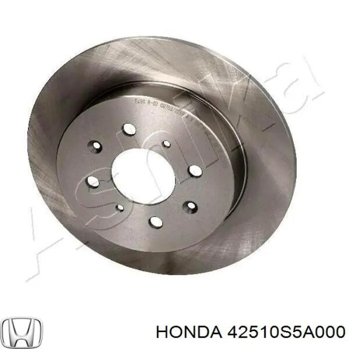 Disco de freno trasero Honda 42510S5A000 precio, desde 35,35 EUR