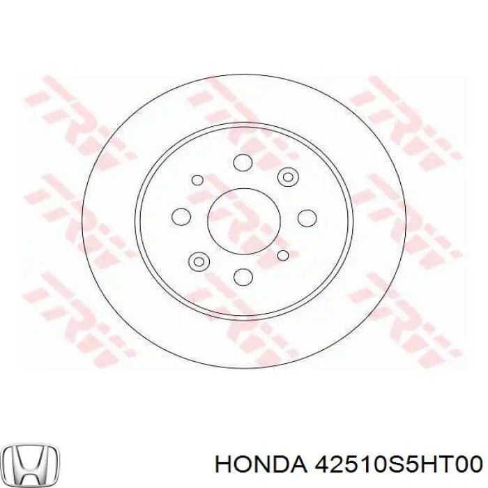 Frenos traseros Honda 42510S5HT00