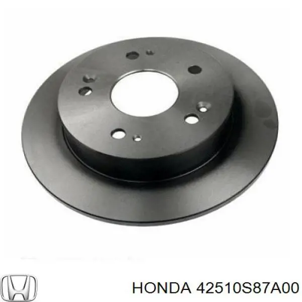 42510S87A00 Honda disco de freno trasero