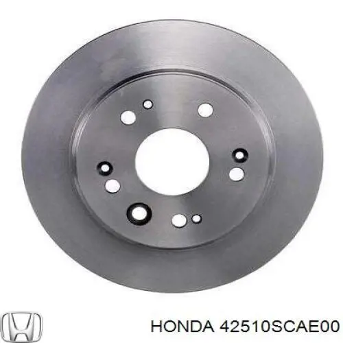 Disco de freno trasero 42510SCAE00 Honda