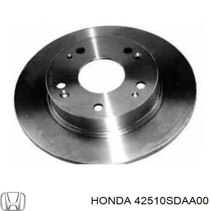 42510SDAA00 Honda disco de freno trasero