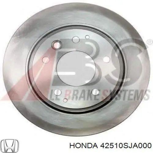 42510SJA000 Honda disco de freno trasero