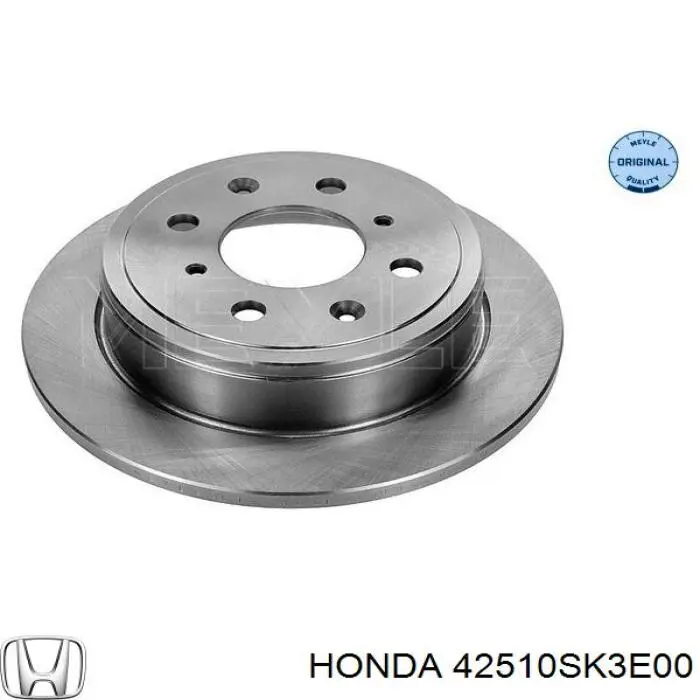 Disco de freno trasero Honda 42510SK3E00 precio, desde 29,90 EUR