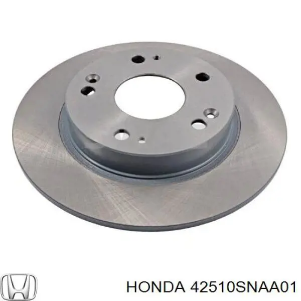 42510SNAA01 Honda disco de freno trasero