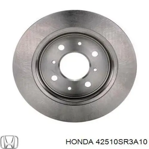 42510SR3A10 Honda disco de freno trasero