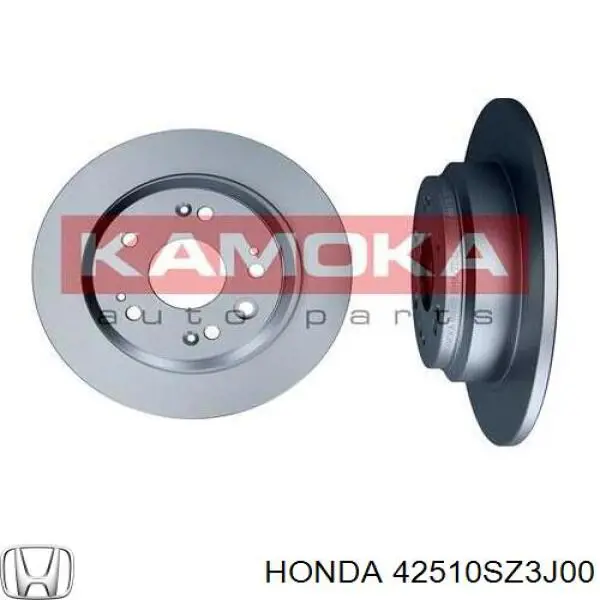 Disco de freno trasero 42510SZ3J00 Honda