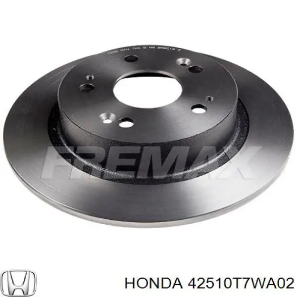Disco de freno trasero Honda 42510T7WA02 precio, desde 59,93 EUR