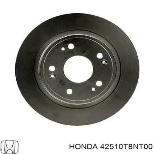 42510T8NT00 Honda disco de freno trasero