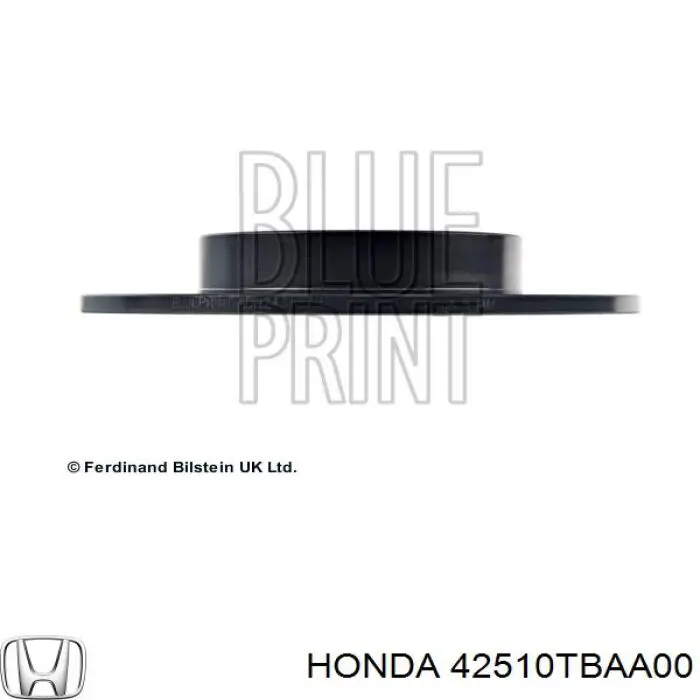 Disco de freno trasero Honda 42510TBAA00 precio, desde 39,63 EUR