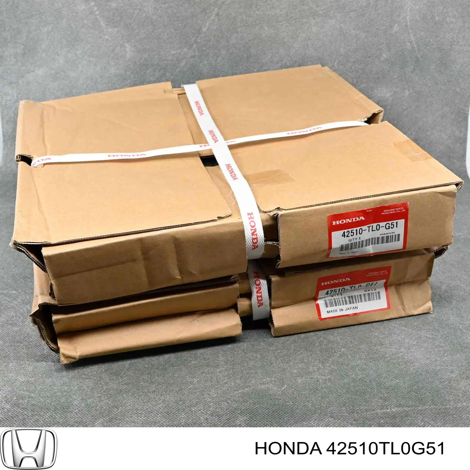 Disco de freno trasero 42510TL0G51 Honda