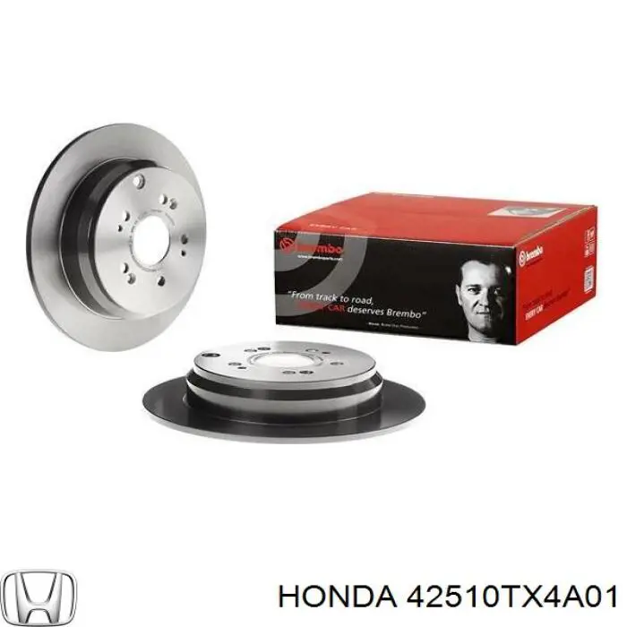 Comprar 42510TX4A01 Honda Disco de freno trasero
