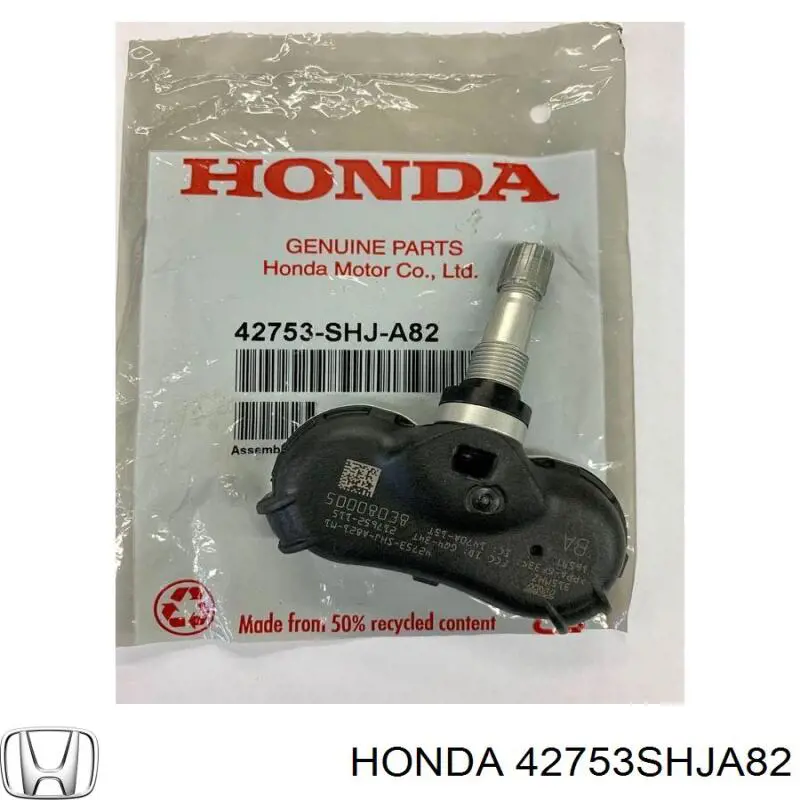 42753SHJA82 Honda Sensor de presión de neumáticos (TPMS)