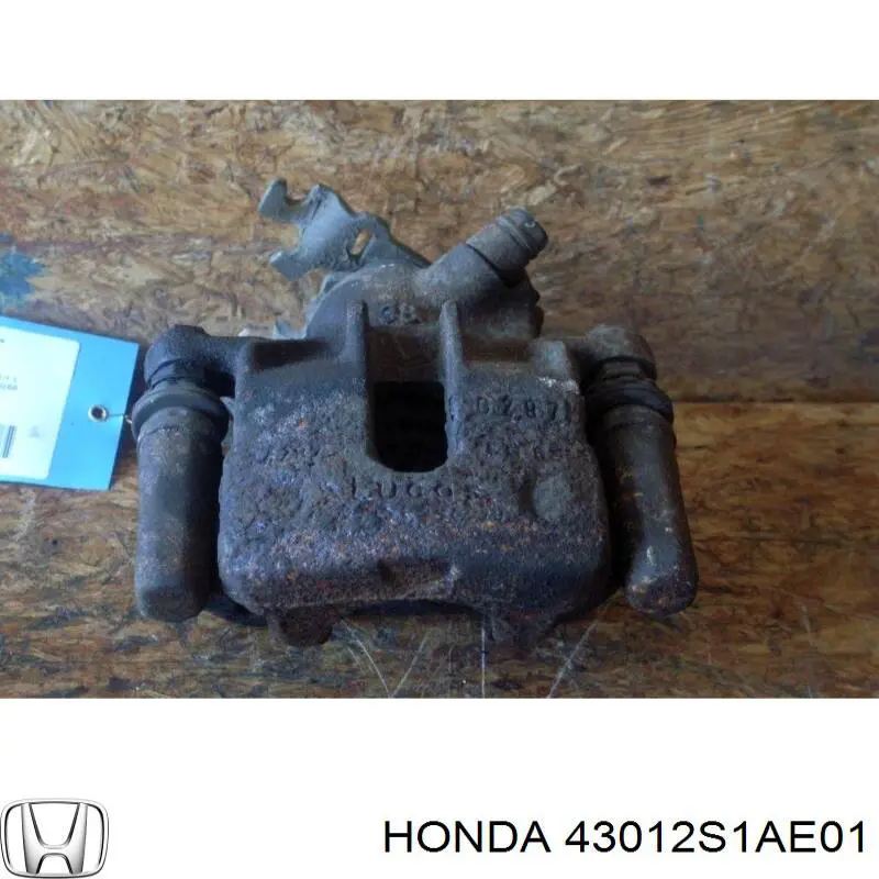 Pinza de freno trasera derecha 43012S1AE01 Honda