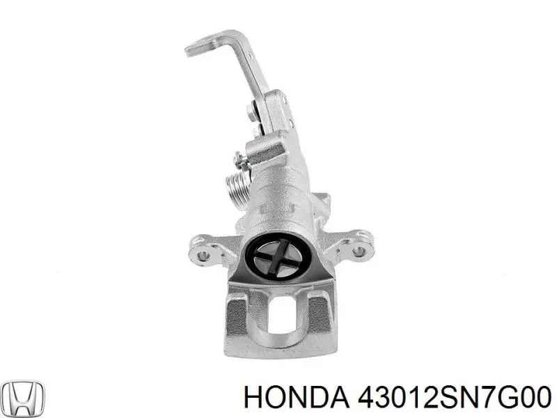 43012SN7G00 Honda Pinza de freno trasera derecha