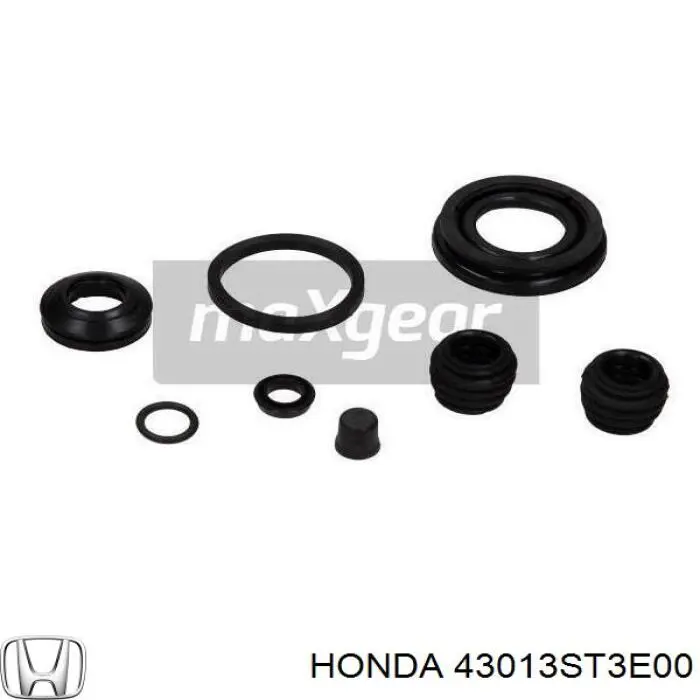 43013ST3E00 Honda pinza de freno trasera izquierda