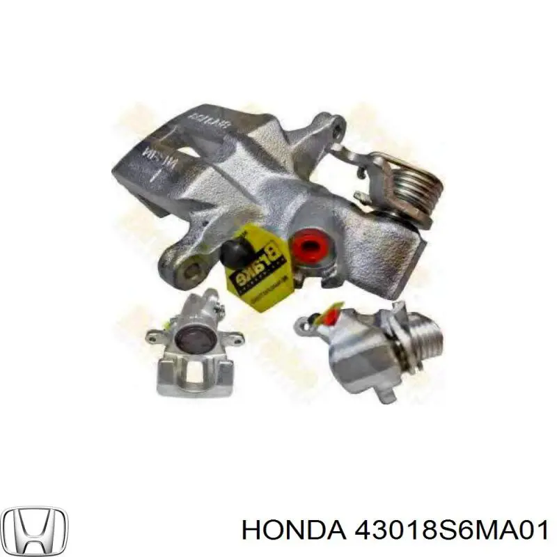 43018S6MA01 Honda pinza de freno trasero derecho