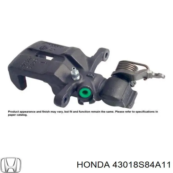 43018S84A11 Honda pinza de freno trasero derecho
