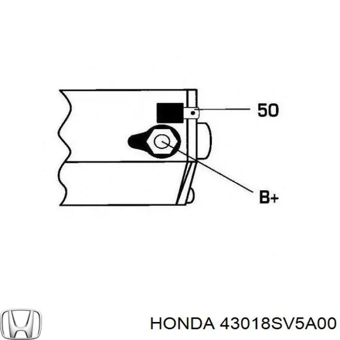 43018SV5A00 Honda