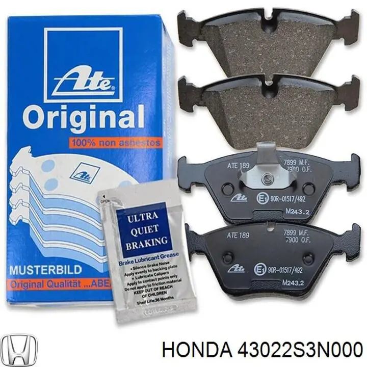 Comprar 43022S3N000 Honda Pastillas de freno traseras