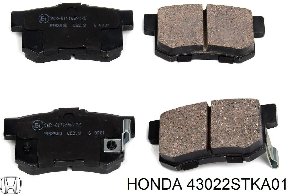 Comprar 43022STKA01 Honda Pastillas de freno traseras