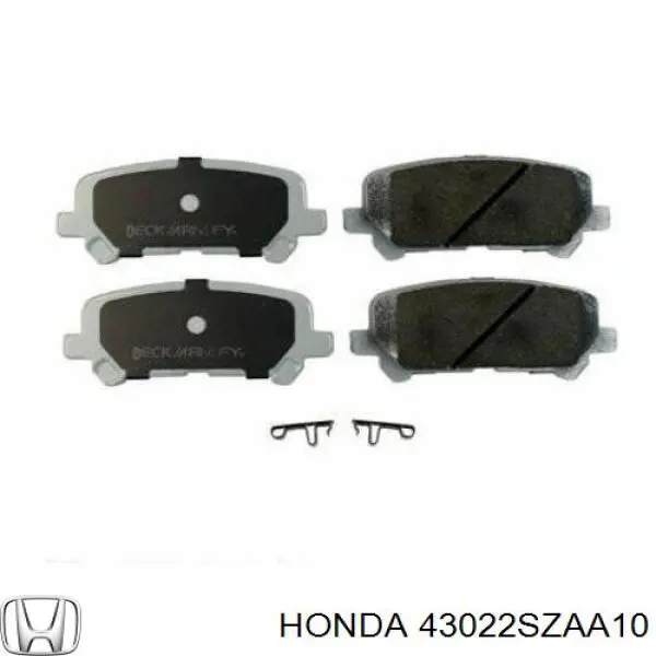 Comprar 43022SZAA10 Honda Pastillas de freno traseras