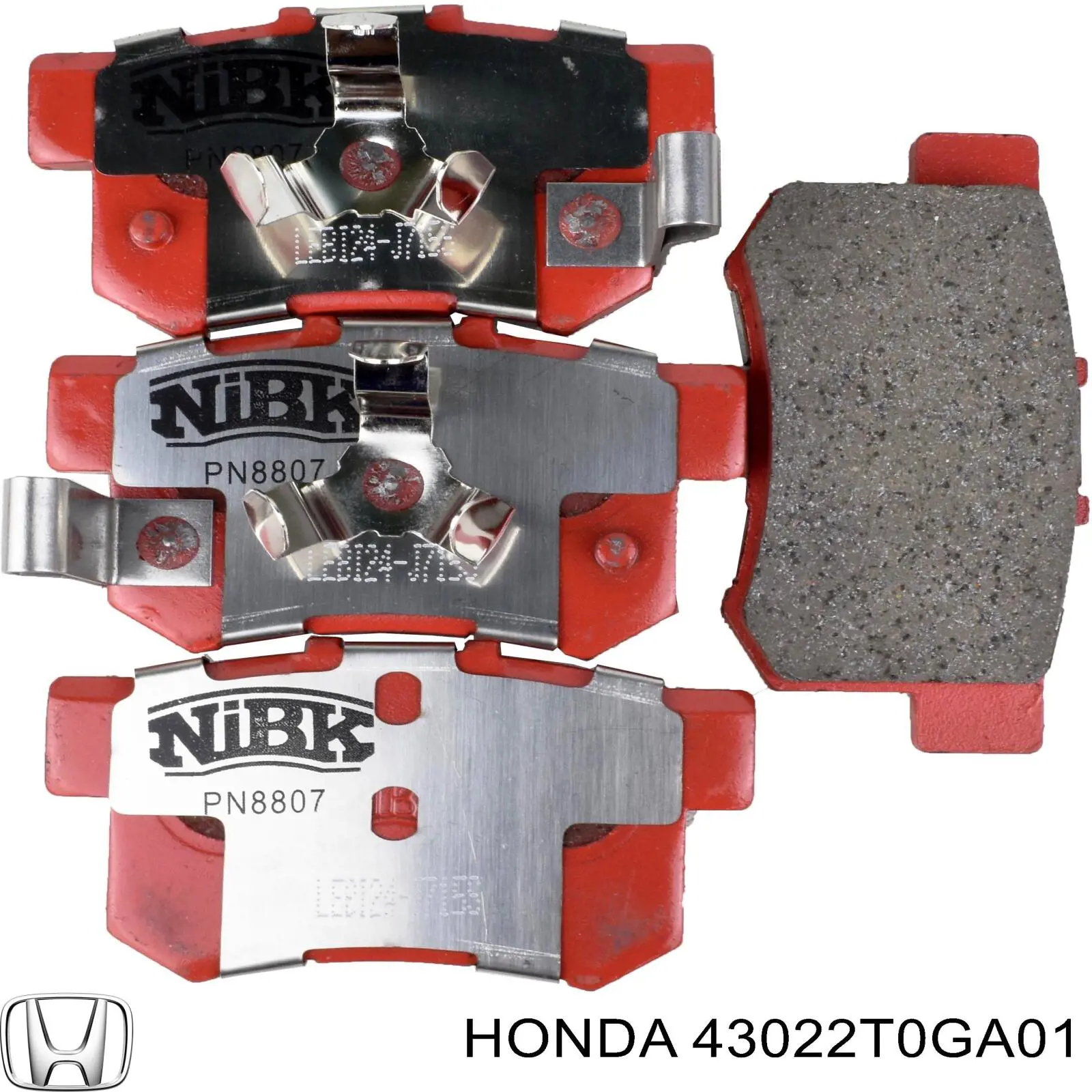 Comprar 43022T0GA01 Honda Pastillas de freno traseras