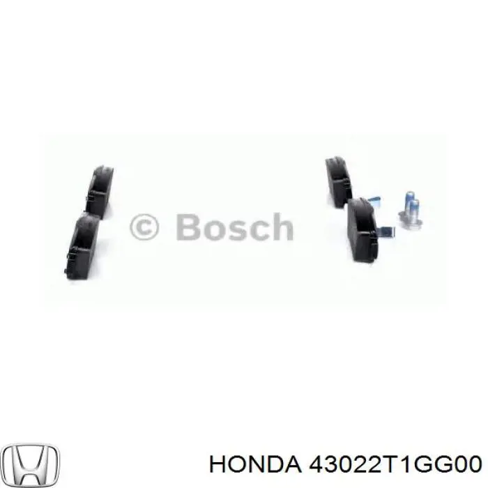 Pastillas traseras de freno Honda 43022T1GG00 precio, desde 26,55 EUR